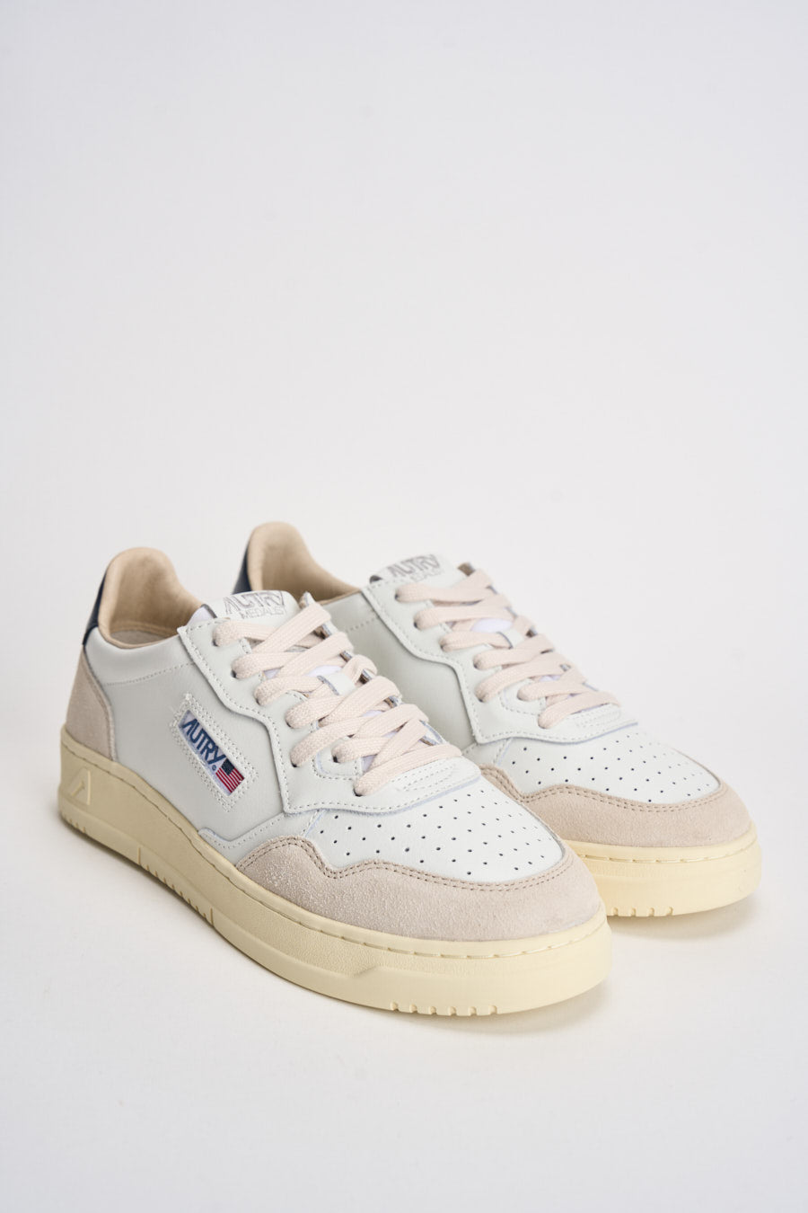 Sneakers uomo Medalist Low in pelle e suede blu AULM LS28 AUTRY 