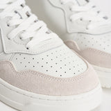 Sneakers uomo Medialist Low in pelle bianca e beige AULM LS30 AUTRY 