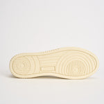 Sneakers uomo Medalist Low in suede bianca e panna AULM LS33 AUTRY 