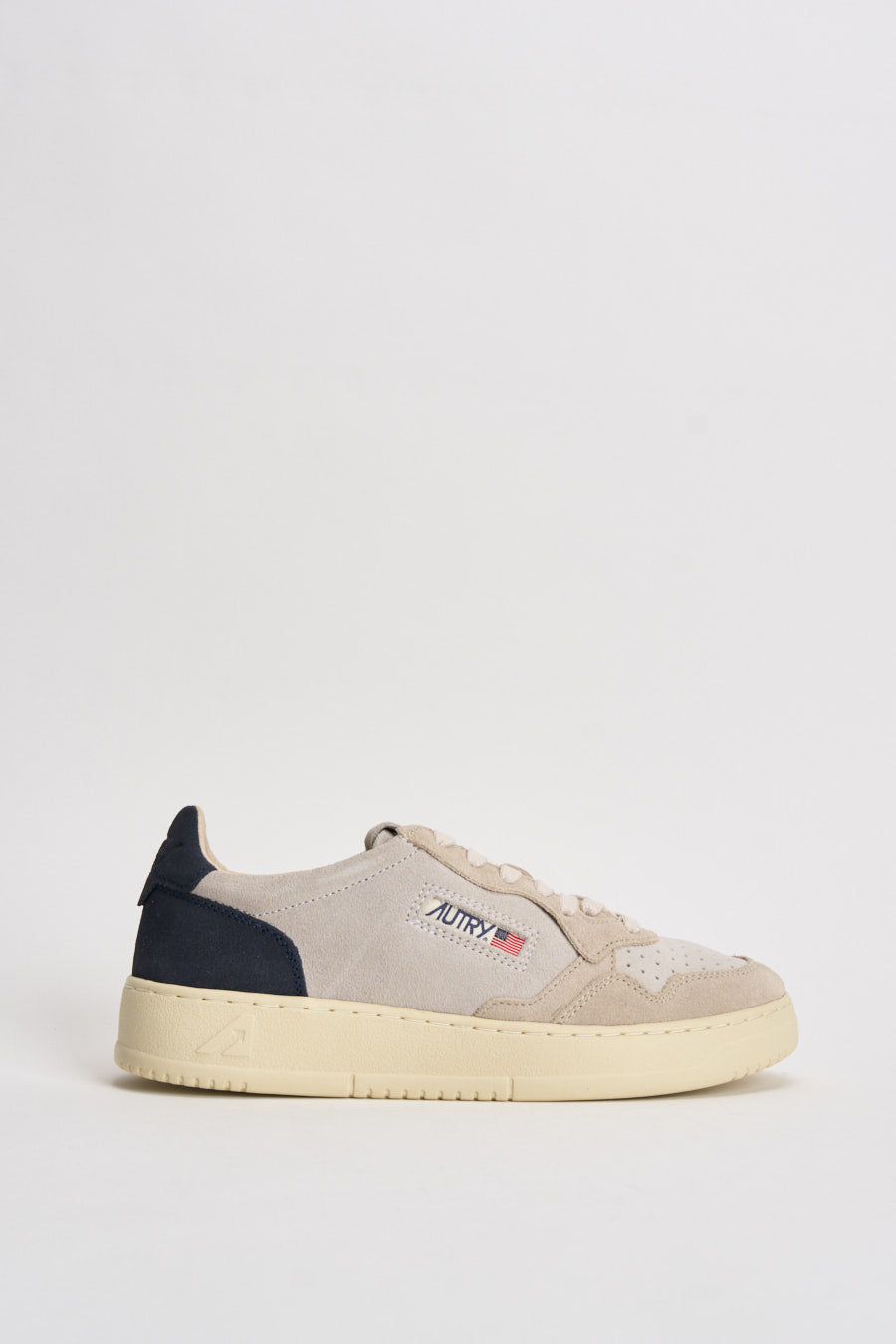Sneakers uomo Medalist Low in suede grigio AULM TS29 AUTRY 