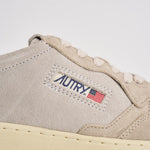 Sneakers uomo Medalist Low in suede grigio AULM TS29 AUTRY 