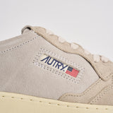Sneakers uomo Medalist Low in suede grigio AULM TS29 AUTRY 
