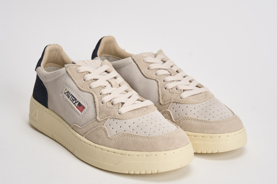 Sneakers uomo Medalist Low in suede grigio AULM TS29 AUTRY 