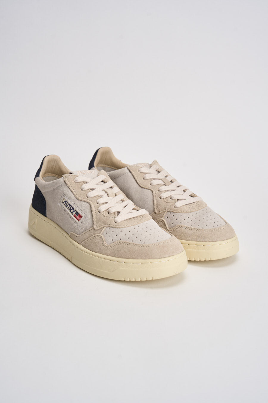 Sneakers uomo Medalist Low in suede grigio AULM TS29 AUTRY 