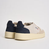 Sneakers uomo Medalist Low in suede grigio AULM TS29 AUTRY 
