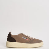Sneakers uomo Medalist Low in suede marrone AULM TS41 AUTRY 