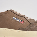 Sneakers uomo Medalist Low in suede marrone AULM TS41 AUTRY 