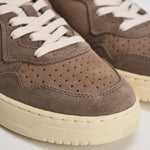 Sneakers uomo Medalist Low in suede marrone AULM TS41 AUTRY 