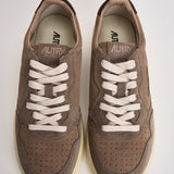 Sneakers uomo Medalist Low in suede marrone AULM TS41 AUTRY 