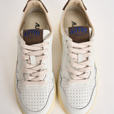 Sneakers Medalist Low donna bianche e moro AULW HJ03 AUTRY 