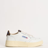 Sneakers Medalist Low donna bianche e moro AULW HJ03 AUTRY 