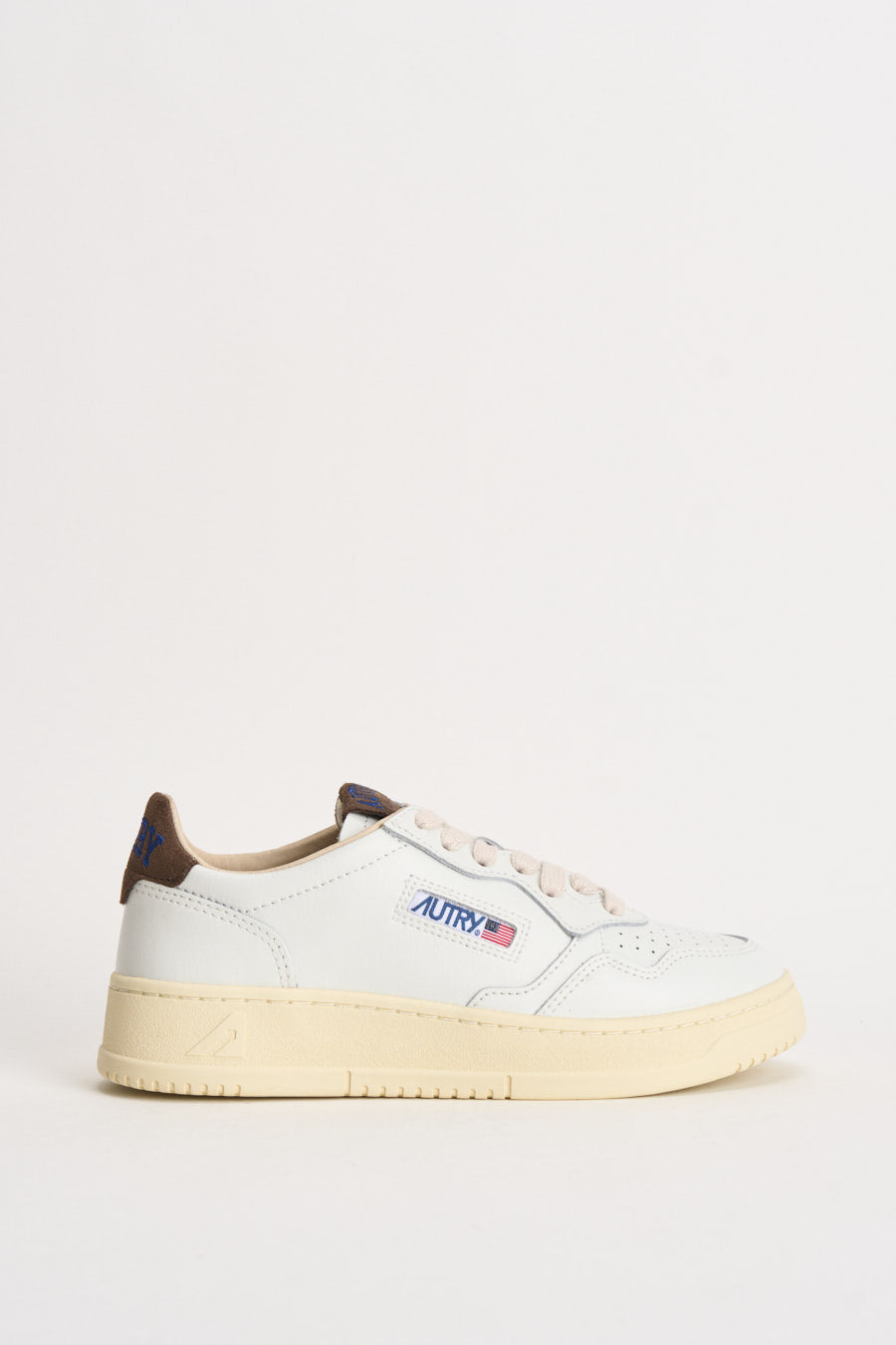Sneakers Medalist Low donna bianche e moro AULW HJ03 AUTRY 