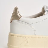 Sneakers donna Medalist Low bianca e oro AULW LL06 AUTRY 