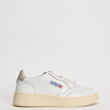Sneakers Medalist donna bianca e sabbia AULW LL27 AUTRY 