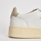 Sneakers Medalist donna bianca e sabbia AULW LL27 AUTRY 