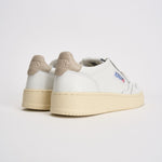 Sneakers Medalist donna bianca e sabbia AULW LL27 AUTRY 