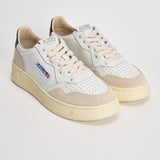 Sneakers donna medalist low in suede e nera AULW LS21 AUTRY 