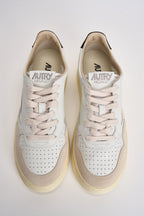 Sneakers donna medalist low in suede e nera AULW LS21 AUTRY 