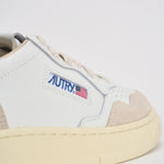 Sneakers donna medalist low in suede e nera AULW LS21 AUTRY 