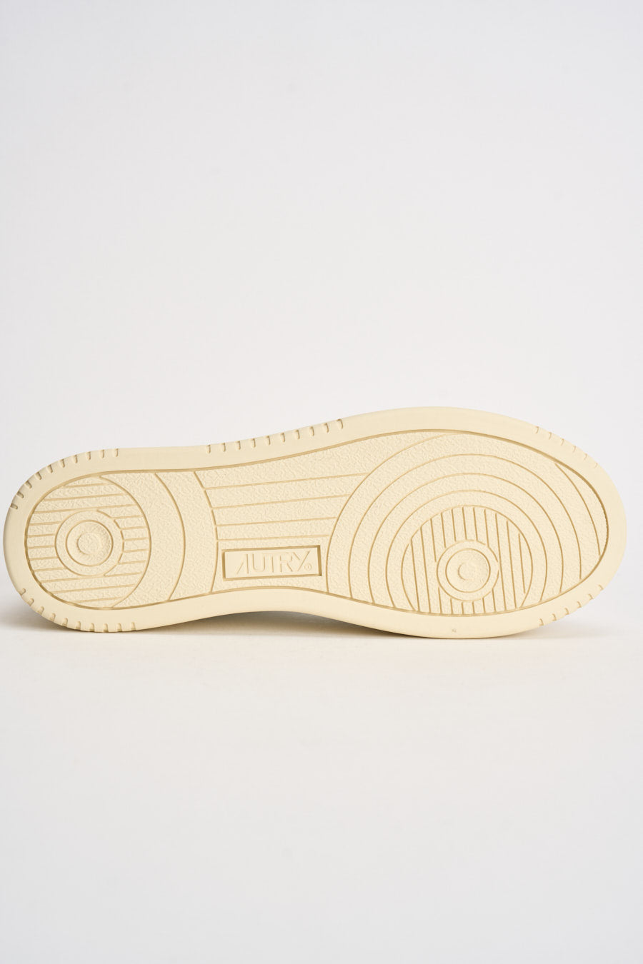 Sneakers donna Medalist Low in suede bianca e panna AULW LS33 AUTRY 