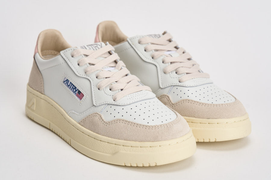 Sneakers donna medalist low in suede e rosa AULW LS37 AUTRY 