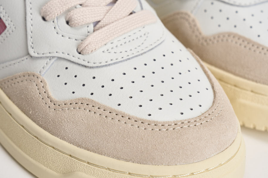 Sneakers donna Medalist low in suede e oro AULW LS75 AUTRY 