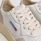 Sneakers donna Medalist low in suede e oro AULW LS75 AUTRY 