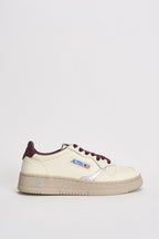 Sneakers donna Medalist panna e bordeaux AULW NE19 AUTRY 