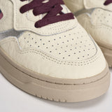 Sneakers donna Medalist panna e bordeaux AULW NE19 AUTRY 