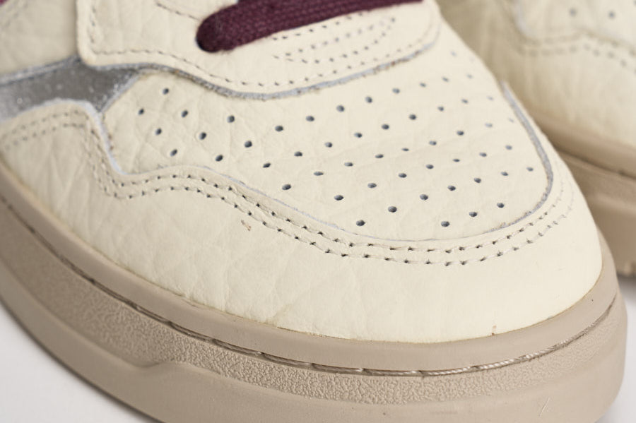 Sneakers donna Medalist panna e bordeaux AULW NE19 AUTRY 