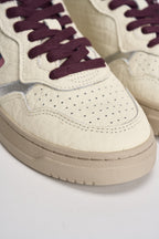 Sneakers donna Medalist panna e bordeaux AULW NE19 AUTRY 