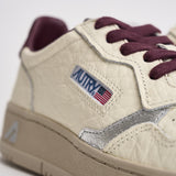 Sneakers donna Medalist panna e bordeaux AULW NE19 AUTRY 