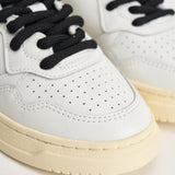 Sneakers donna Medalist Low bianca e animalier AULW OC02 AUTRY 