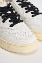 Sneakers donna Medalist Low bianca e animalier AULW OC02 AUTRY 