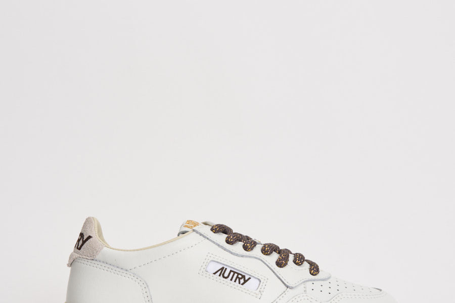 Sneakers donna Medalist bianca e bronzo AULW SW05 AUTRY 