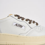 Sneakers donna Medalist bianca e bronzo AULW SW05 AUTRY 
