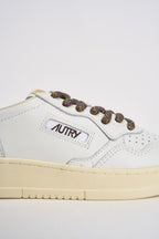 Sneakers donna Medalist bianca e bronzo AULW SW05 AUTRY 