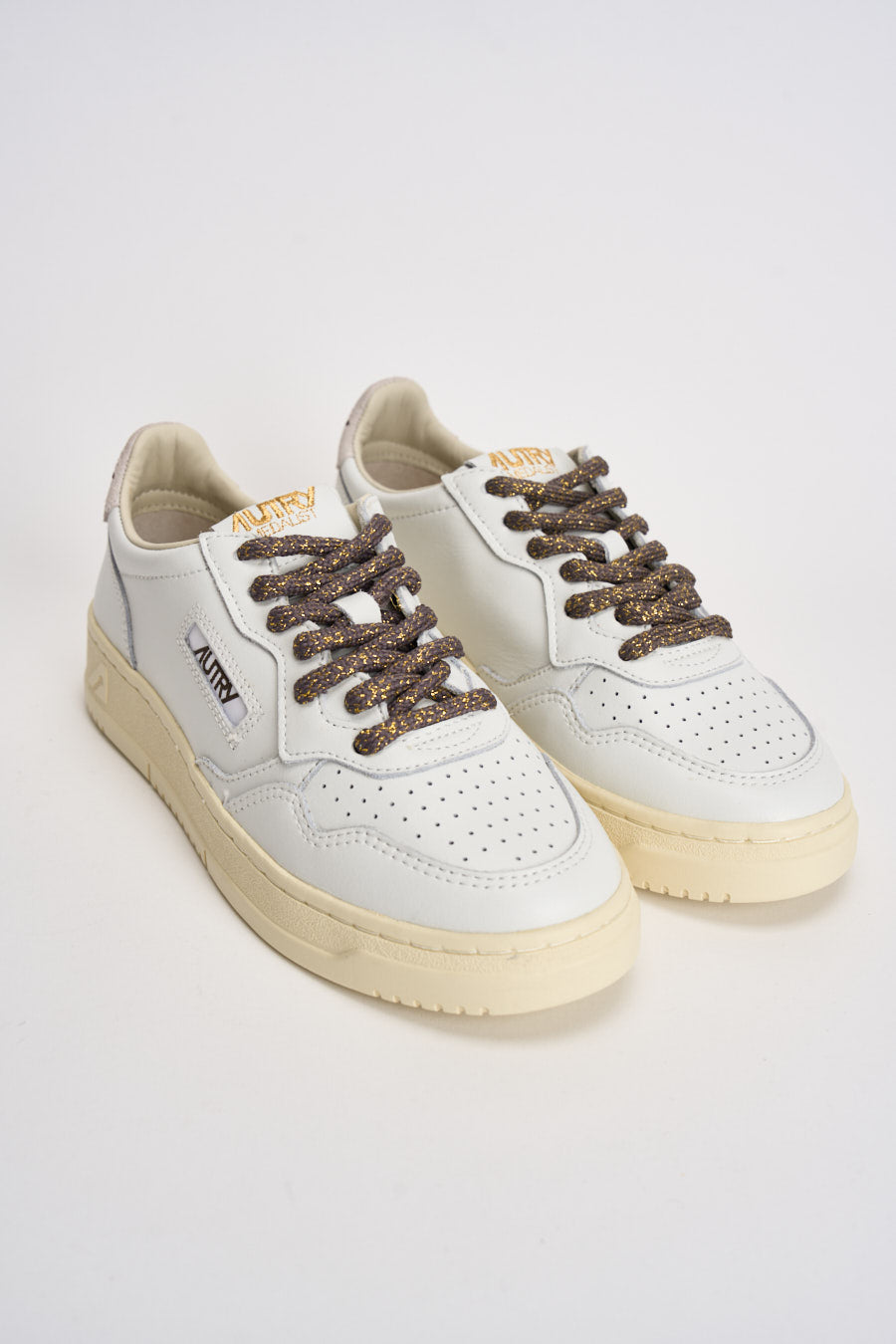 Sneakers donna Medalist bianca e bronzo AULW SW05 AUTRY 