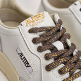 Sneakers donna Medalist bianca e bronzo AULW SW05 AUTRY 