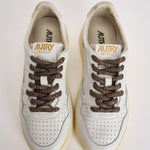 Sneakers donna Medalist bianca e bronzo AULW SW05 AUTRY 