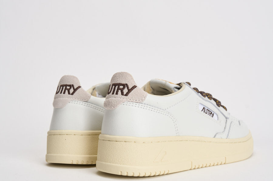 Sneakers donna Medalist bianca e bronzo AULW SW05 AUTRY 