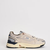 Sneakers uomo Hyperway Low in suede sabbia e blu HYLM CI05 AUTRY 