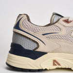 Sneakers uomo Hyperway Low in suede sabbia e blu HYLM CI05 AUTRY 