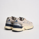 Sneakers uomo Hyperway Low in suede sabbia e blu HYLM CI05 AUTRY 