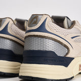 Sneakers uomo Hyperway Low in suede sabbia e blu HYLM CI05 AUTRY 