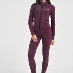 Felpa donna collo alto magenta JAPW 124E AUTRY 