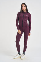 Felpa donna collo alto magenta JAPW 124E AUTRY 