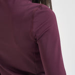 Felpa donna collo alto magenta JAPW 124E AUTRY 