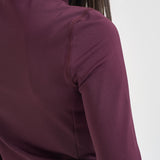 Felpa donna collo alto magenta JAPW 124E AUTRY 
