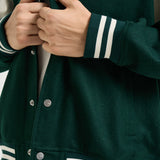 Bomber uomo con colletto verde JAPX 142F AUTRY 